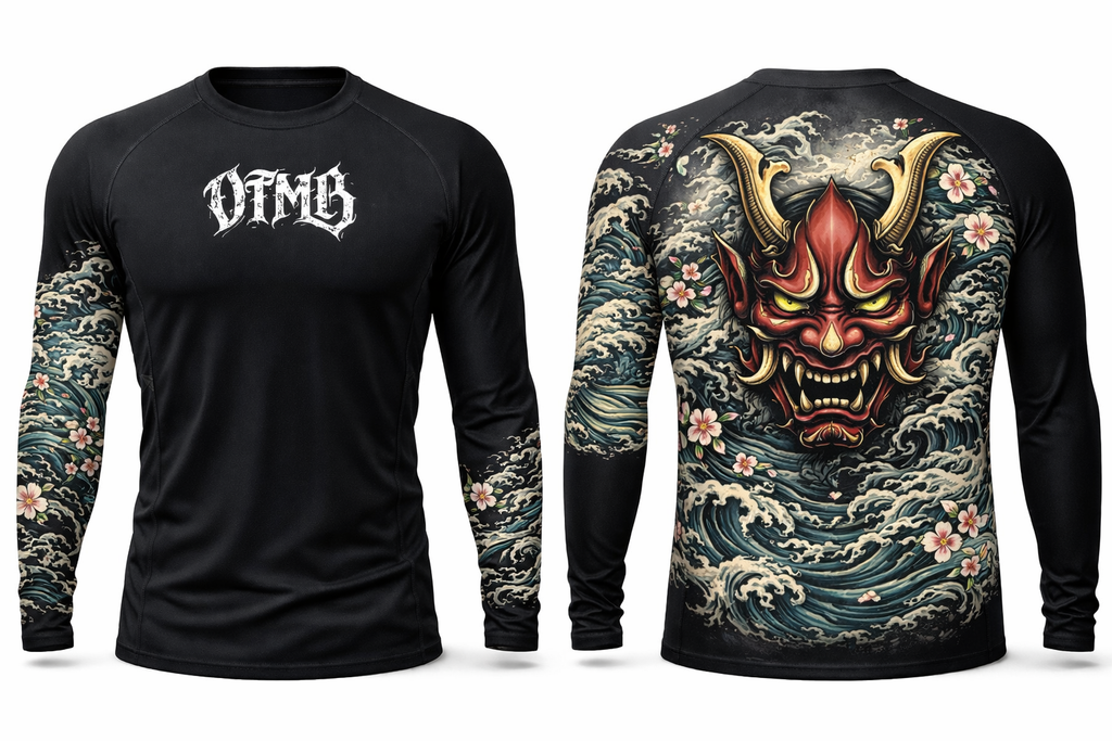 Hannya Warrior Long Sleeve Rashguard – OTMB