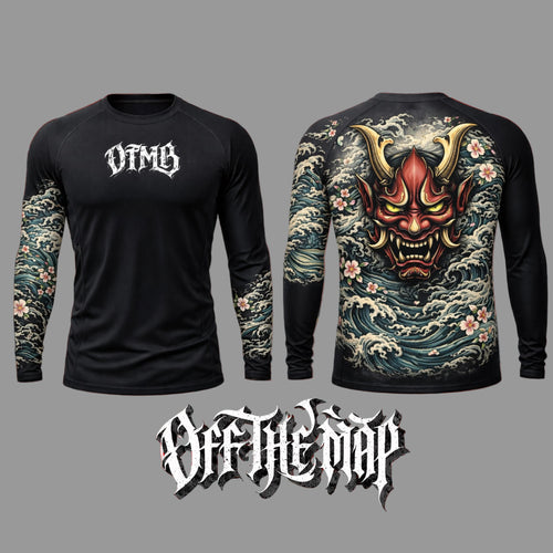Hannya Warrior Long Sleeve Rashguard – OTMB